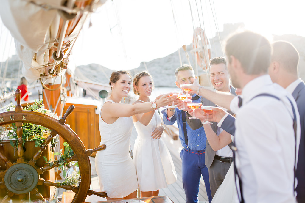 le coeur dans les etoiles - wedding planner - provence - sardaigne - shooting inspiration - mariage voilier - audrey carnoy - cocktail festif 2