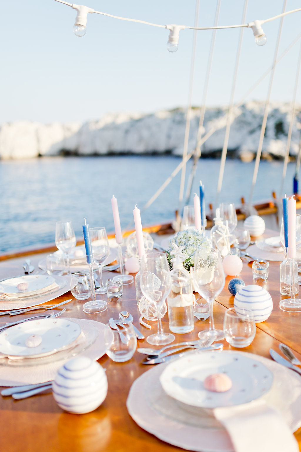 le coeur dans les etoiles - wedding planner - provence - sardaigne - shooting inspiration - mariage voilier - audrey carnoy - deco table 2