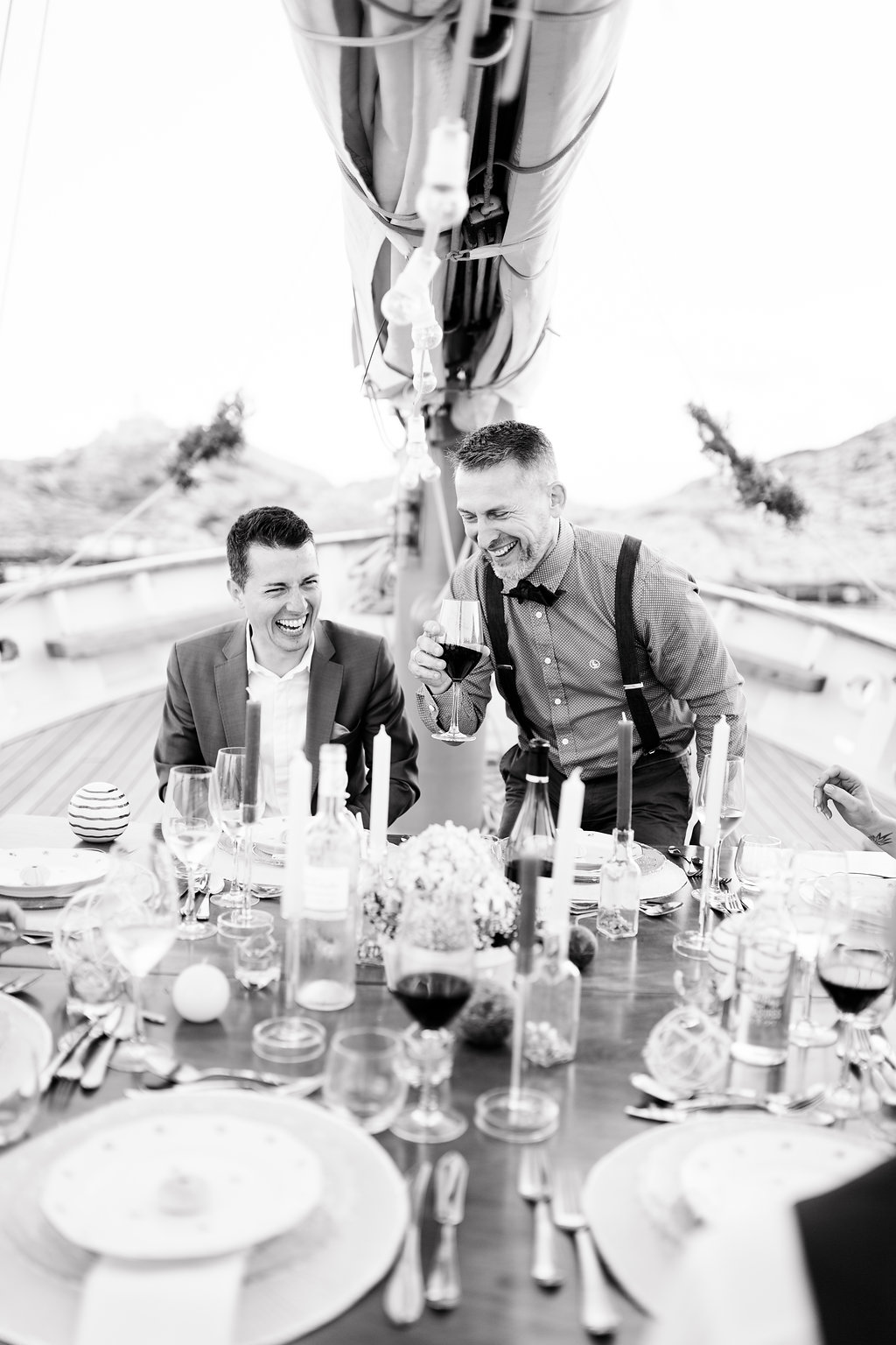 le coeur dans les etoiles - wedding planner - provence - sardaigne - shooting inspiration - mariage voilier - audrey carnoy - diner 2