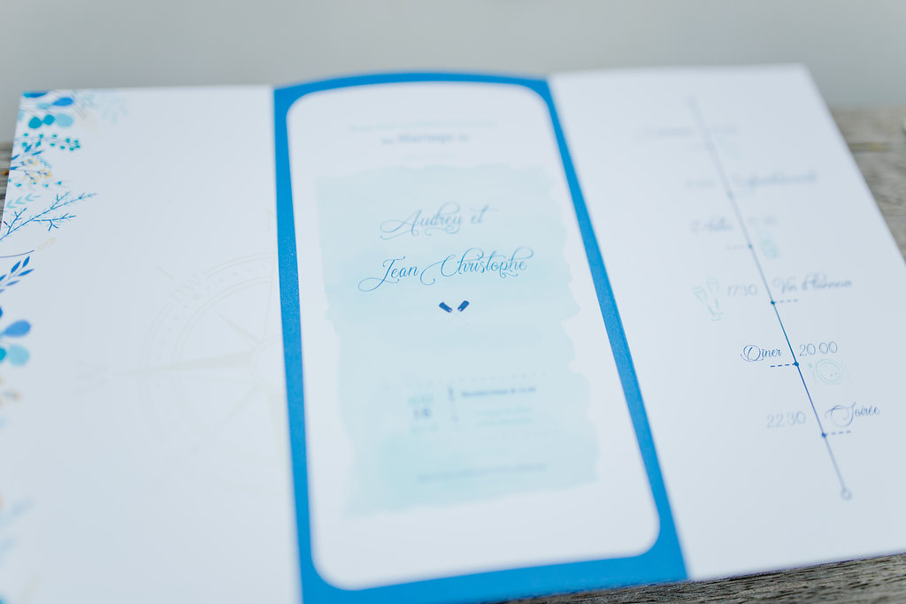 le coeur dans les etoiles - wedding planner - provence - sardaigne - shooting inspiration - mariage voilier - audrey carnoy - faire part
