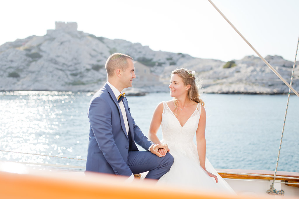 le coeur dans les etoiles - wedding planner - provence - sardaigne - shooting inspiration - mariage voilier - audrey carnoy - photo couple 1