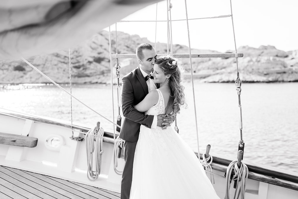 le coeur dans les etoiles - wedding planner - provence - sardaigne - shooting inspiration - mariage voilier - audrey carnoy - photo couple 3
