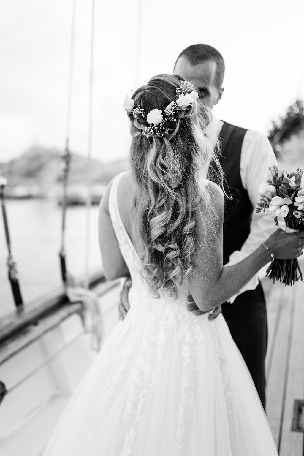 le coeur dans les etoiles - wedding planner - provence - sardaigne - shooting inspiration - mariage voilier - audrey carnoy - photo couple 5
