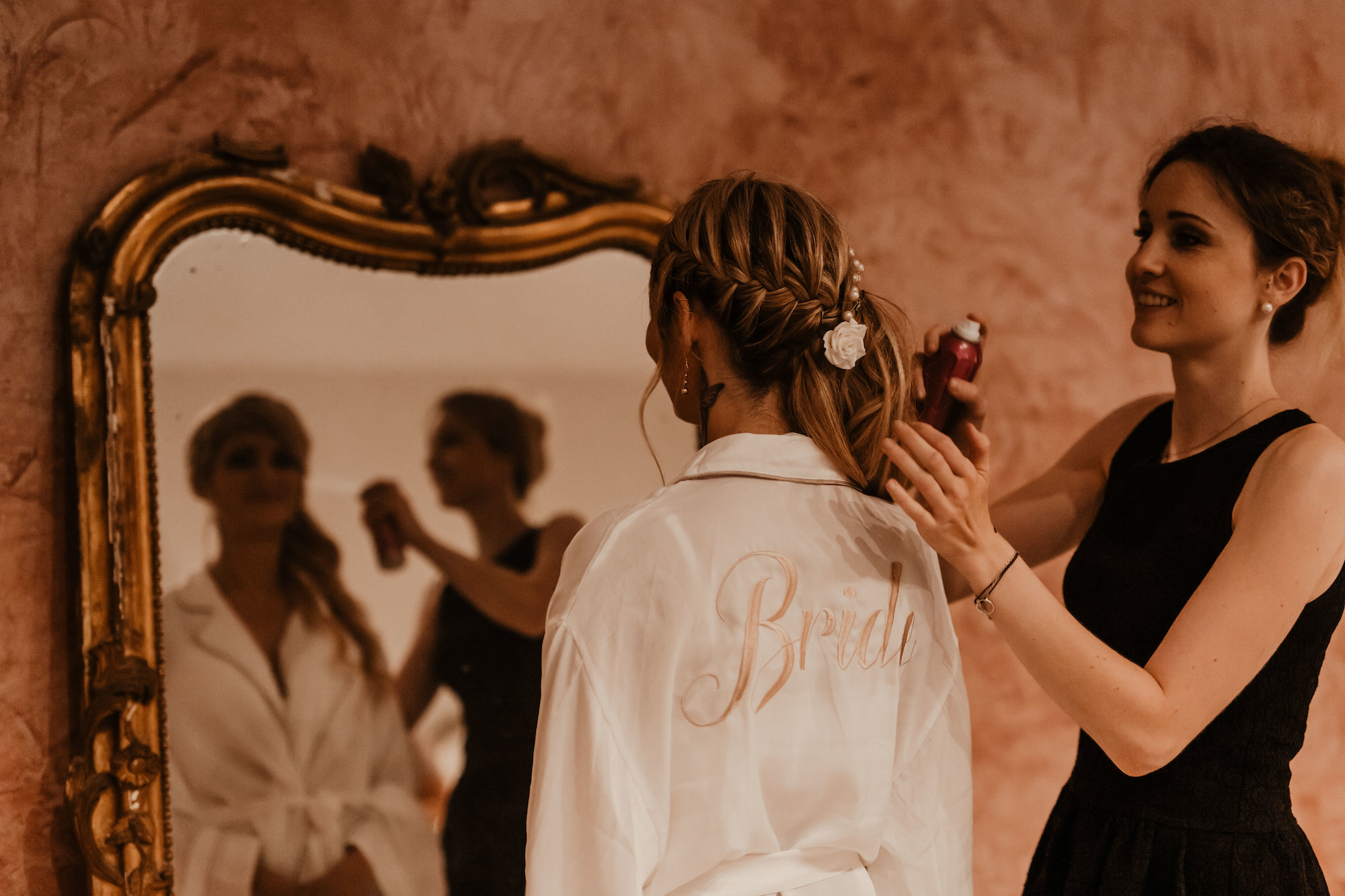 le coeur dans les etoiles - wedding planner - provence - luberon - alpilles - organisation - mariage - wedding - florine jeannot - coiffure mariee
